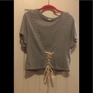 Cropped shirt